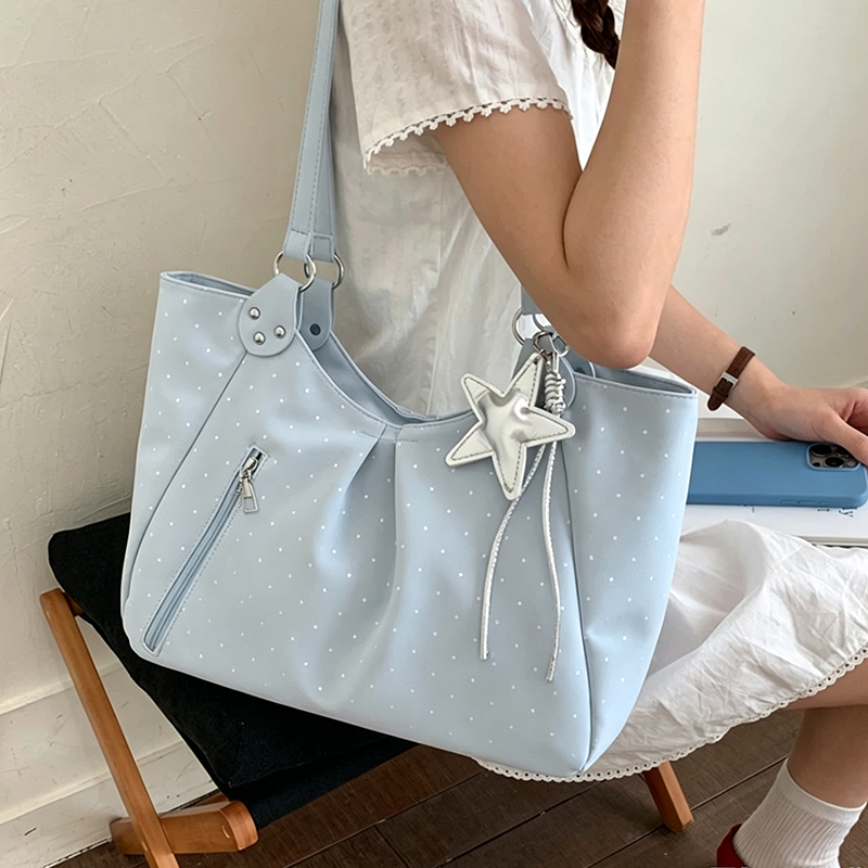 Leather Work Duffle Bag - Borsa a Tracolla in Pelle PU