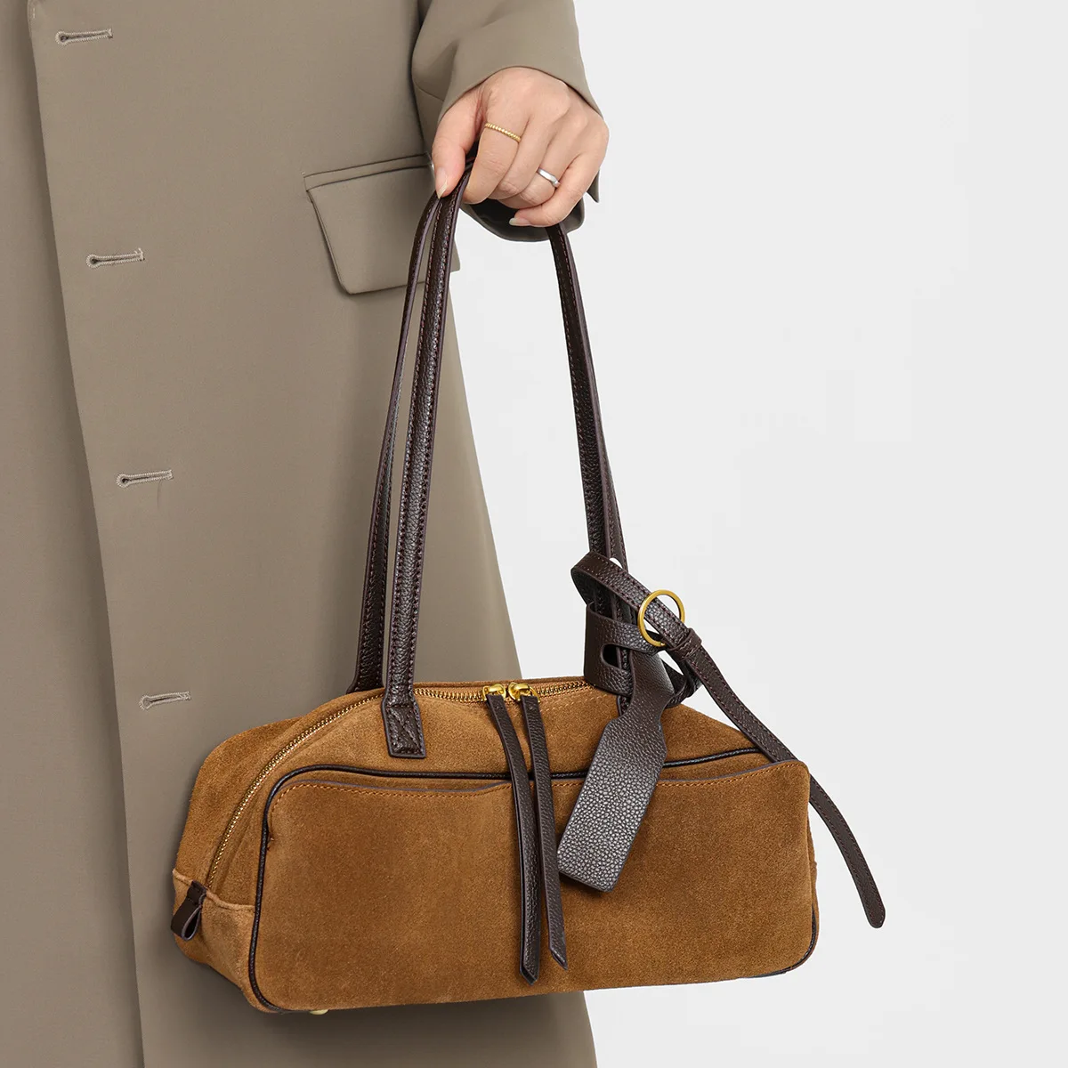 Unique Leather Work - Borsa Fasciatoio in Vera Pelle 100%