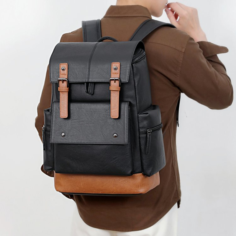 Vintage Leatherwork - Nuovo Zaino Vintage in Pelle da
