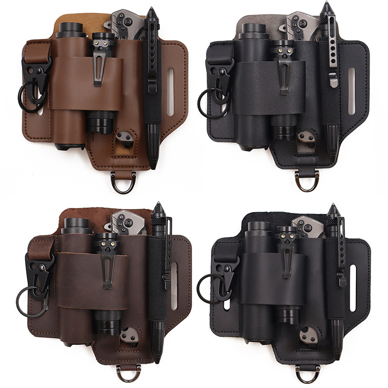 Leatherwork Bag - Fondina per attrezzi tattici EDC Marsupio