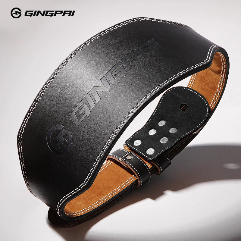 Leather Workout Belt - Cinture per sollevamento pesi larghezza 15