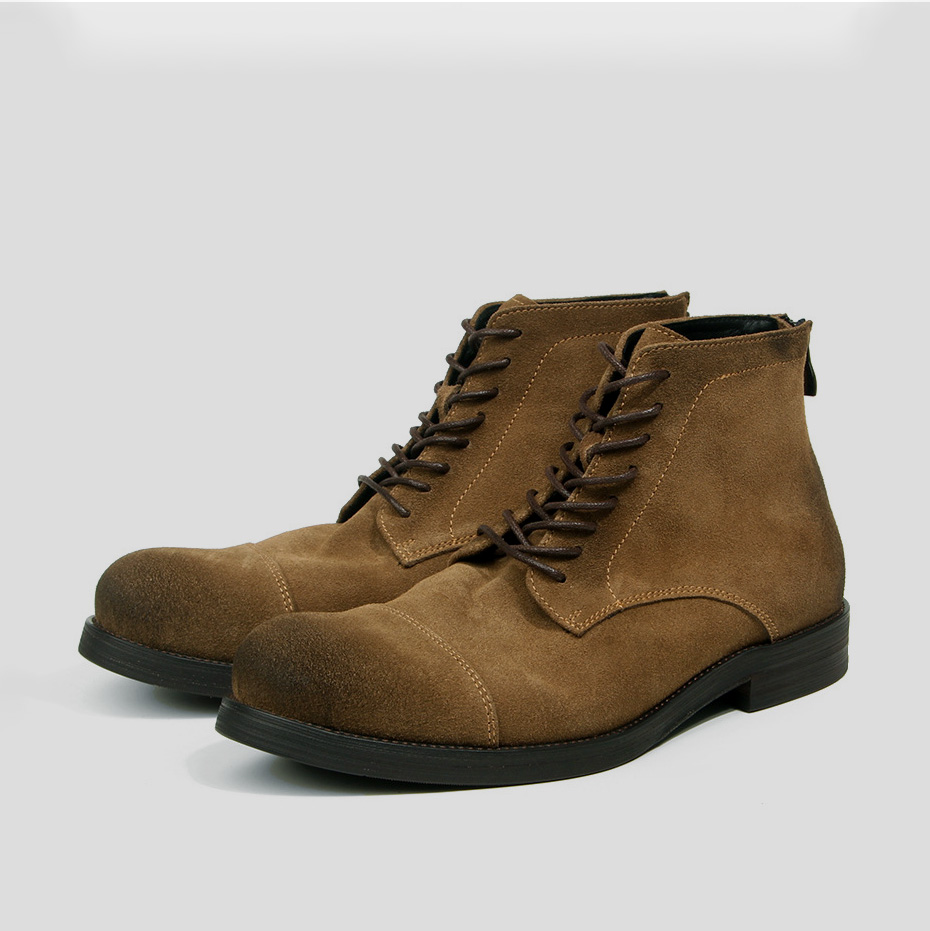 Vintage Leatherwork - EAGSITY stivali da uomo vintage in