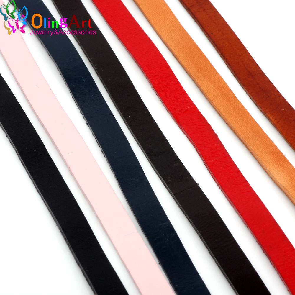 Leatherwork Beginner - OlingArt 10*2mm 1 Yard/Lotto Colore Multi