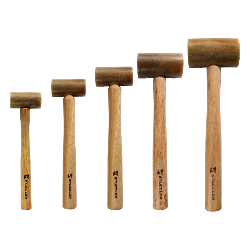 Mallet Rawhide Craft - Stuccler Martello in pelle grezza Gioielli
