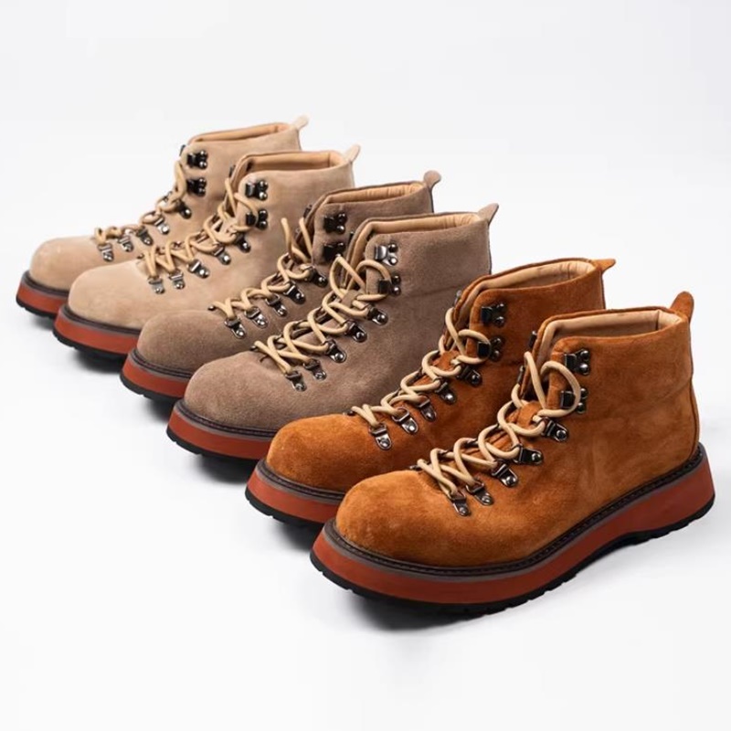 Vintage Leatherwork - Stivali Giapponesi con Suola Spessa in