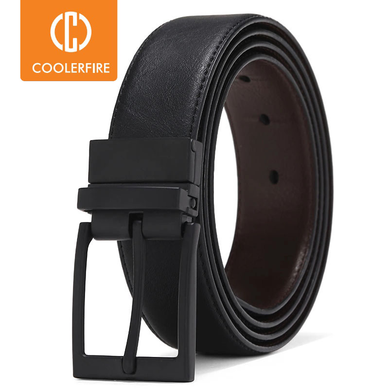 Leather Works Belt - Cintura da Uomo per Abiti Eleganti,