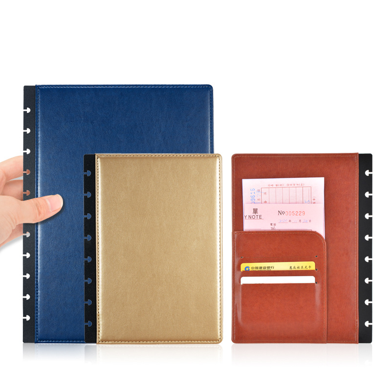 Leather Work Diary - Copertina in pelle per quaderni ad