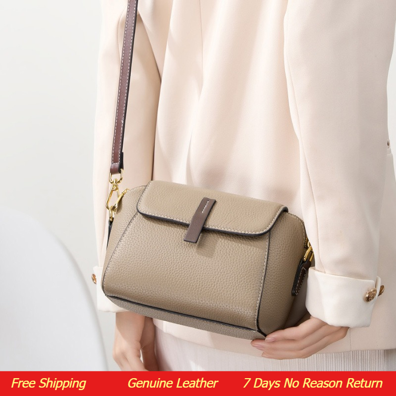 Vintage Leatherwork - Borsa a tracolla da donna di