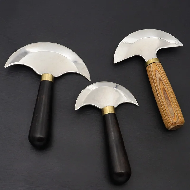Leatherwork Manual - Coltello Manuale per Scarnificare il Cuoio,