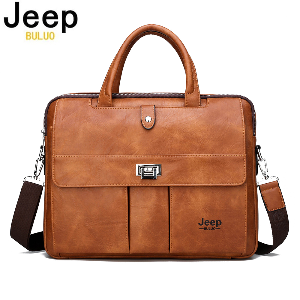 Leatherwork Bag - Borsa Portadocumenti in Pelle Jeep Buluo
