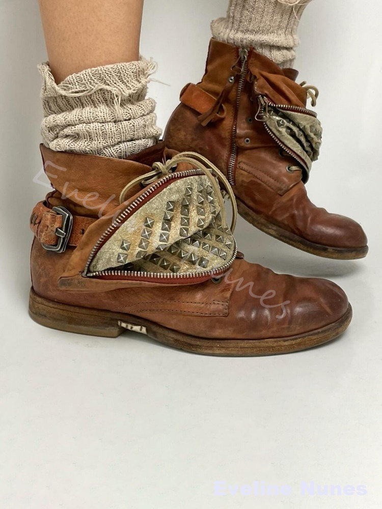 Stivali alla Caviglia Vintage  - Vintage Leatherwork recensione e prezzo