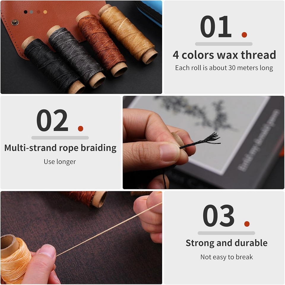BUDDUR Kit di strumenti per cu - Leatherwork Thread recensione e prezzo