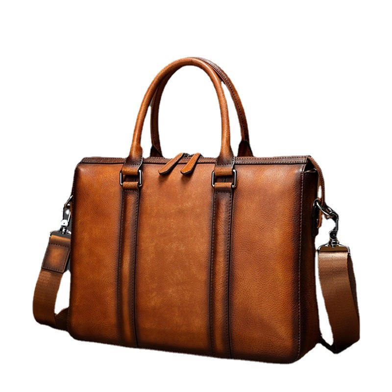 Borsa da lavoro in pelle di al - Vintage Leatherwork recensione e prezzo