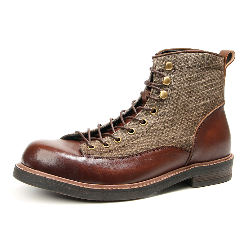 YETTIES Stivali da combattimen - Vintage Leatherwork recensione e prezzo