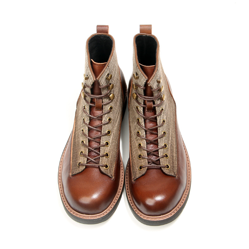 YETTIES Stivali da combattimen - Vintage Leatherwork recensione e prezzo