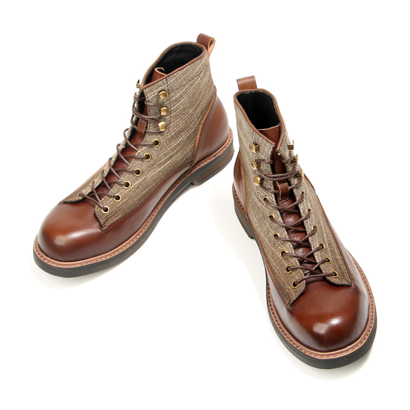 YETTIES Stivali da combattimen - Vintage Leatherwork recensione e prezzo