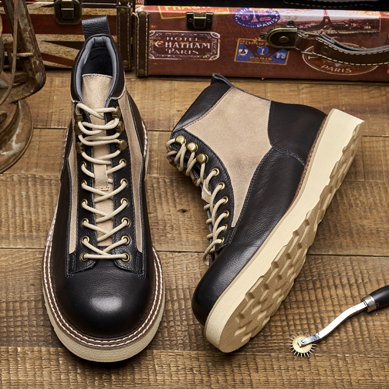 Stivali da lavoro da uomo con  - Vintage Leatherwork recensione e prezzo