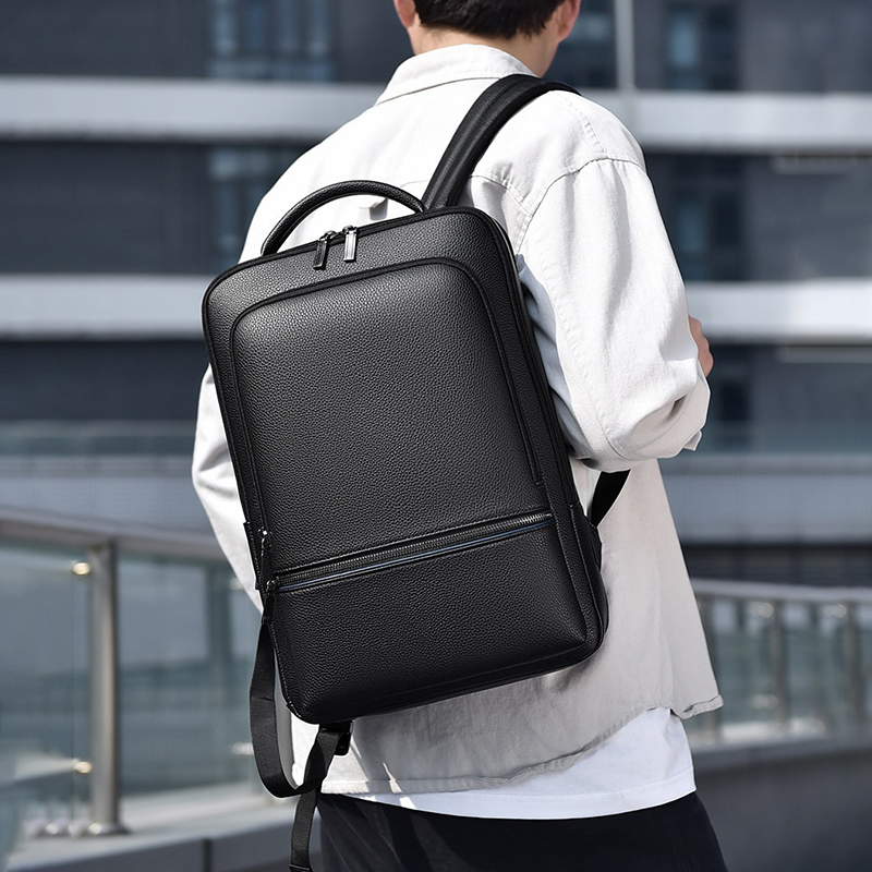 Zaino da uomo in pelle PU rica - Leatherwork Bag recensione e prezzo