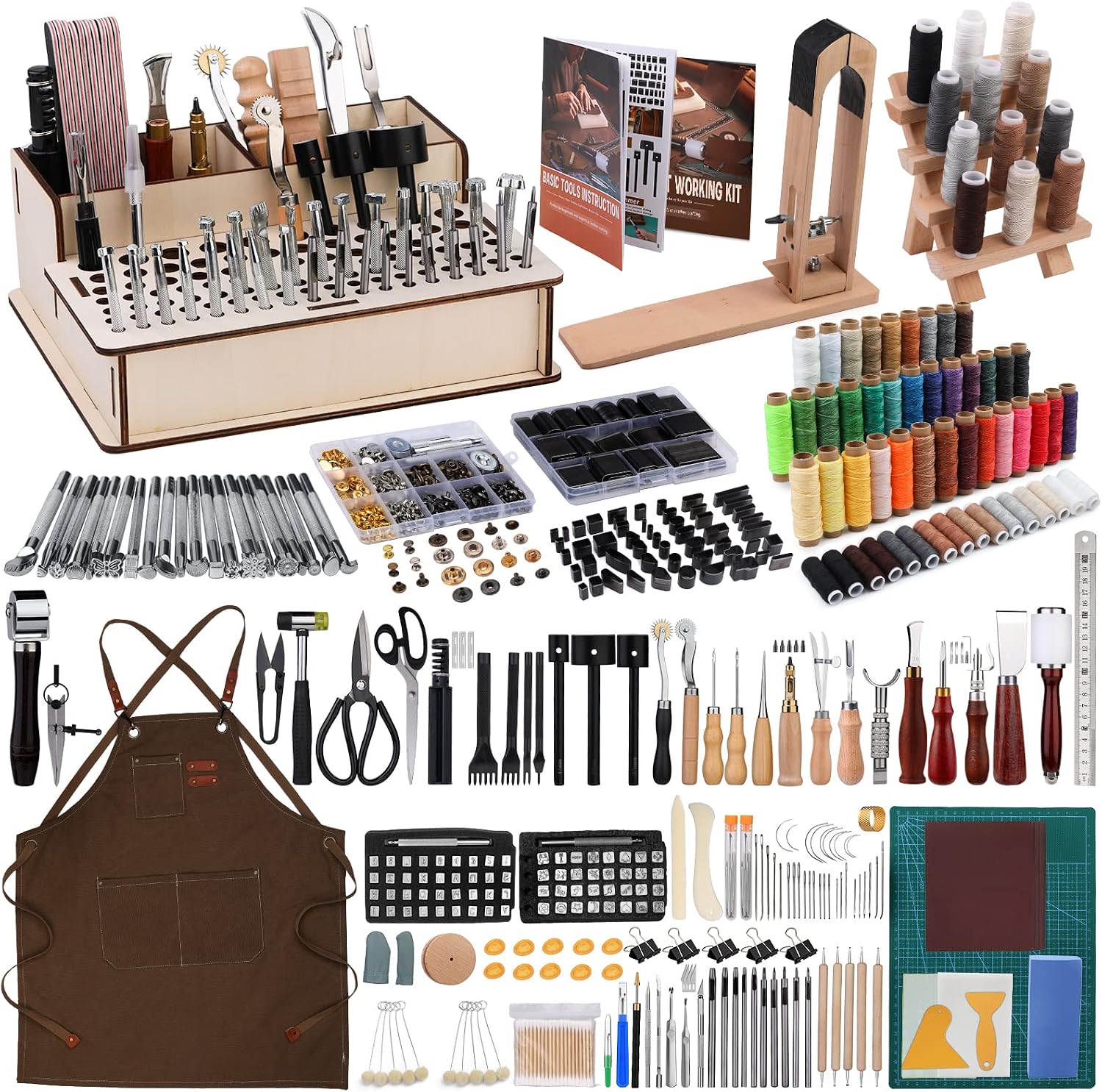 Set di 628 Pezzi per Lavorazio - Beginner Leatherwork Kit recensione e prezzo