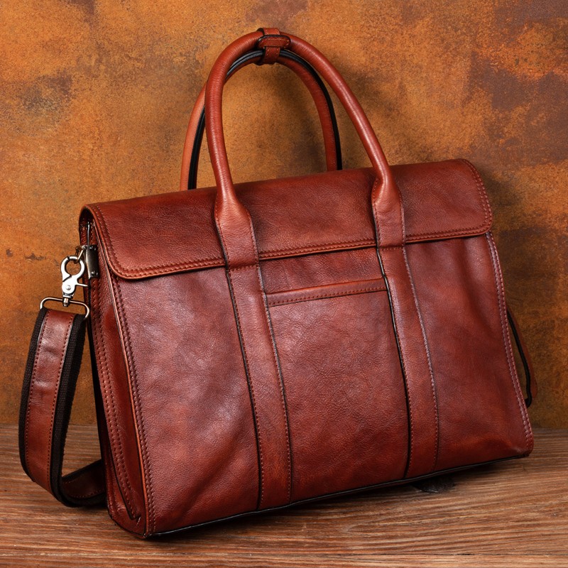 Borsa a mano in pelle conciata - Leather Work Handbag recensione e prezzo