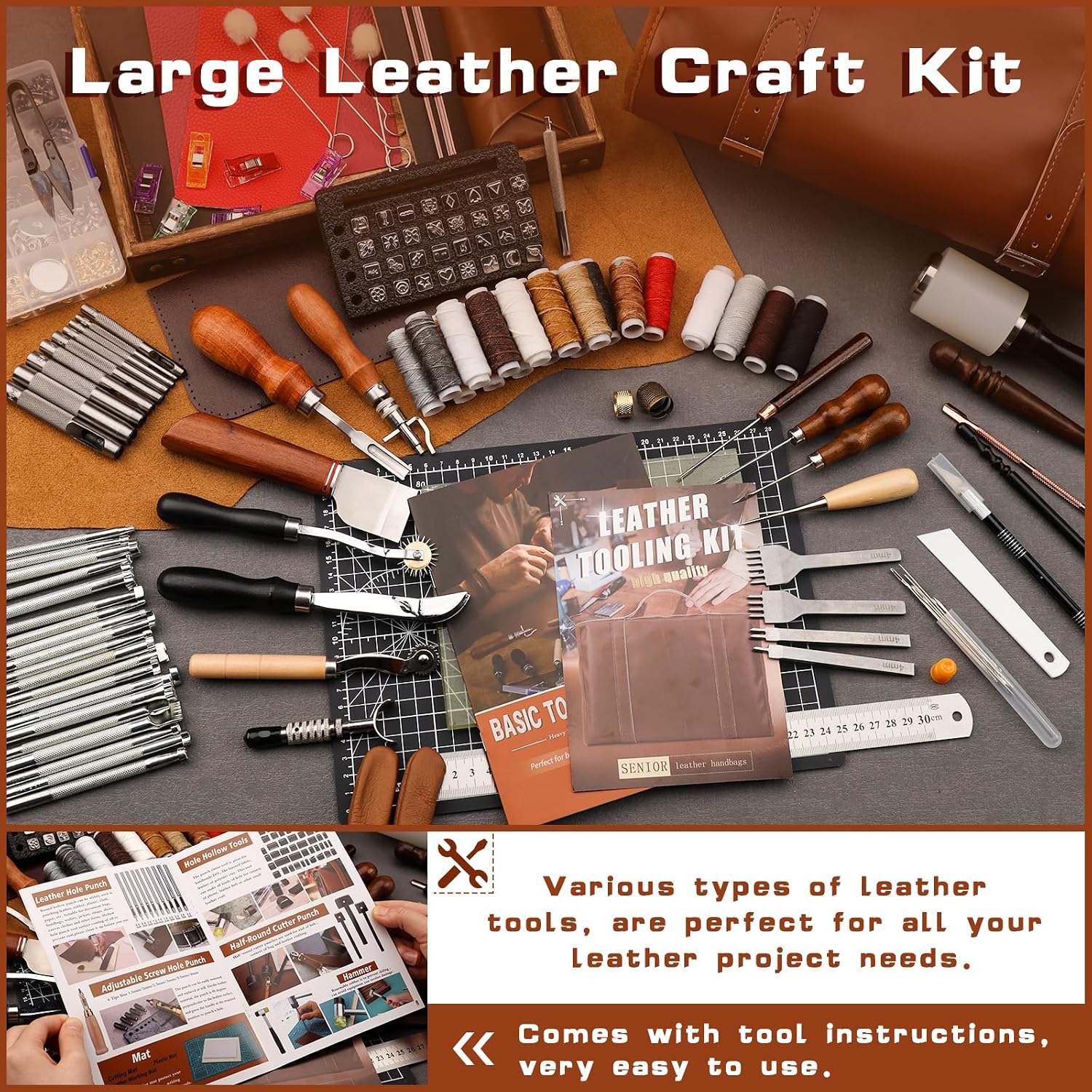 Kit Professionale per Lavorazi - Leather Work Handbag recensione e prezzo