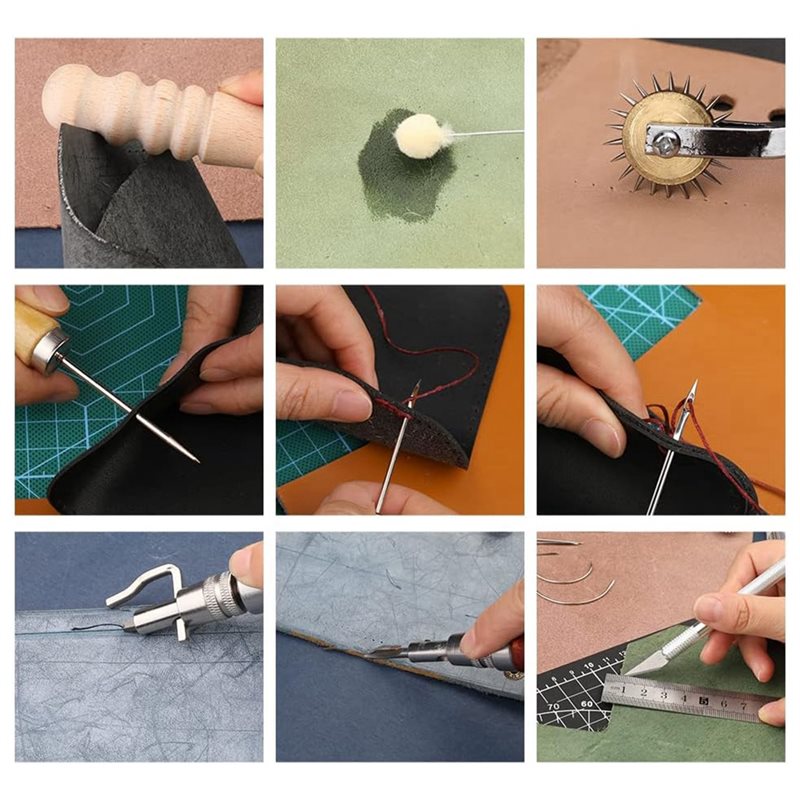 Kit di strumenti per la lavora - Beginner Leatherwork Kit recensione e prezzo