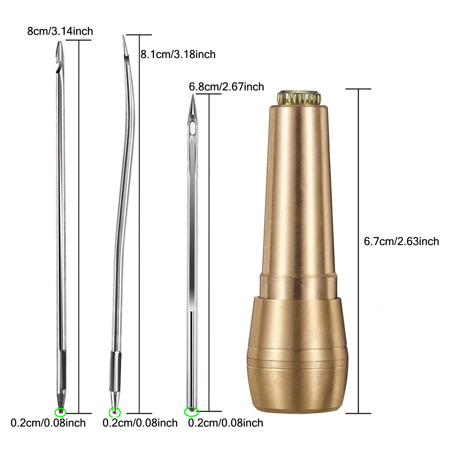 Kit da cucito in pelle Ago per - Leatherwork Thread recensione e prezzo