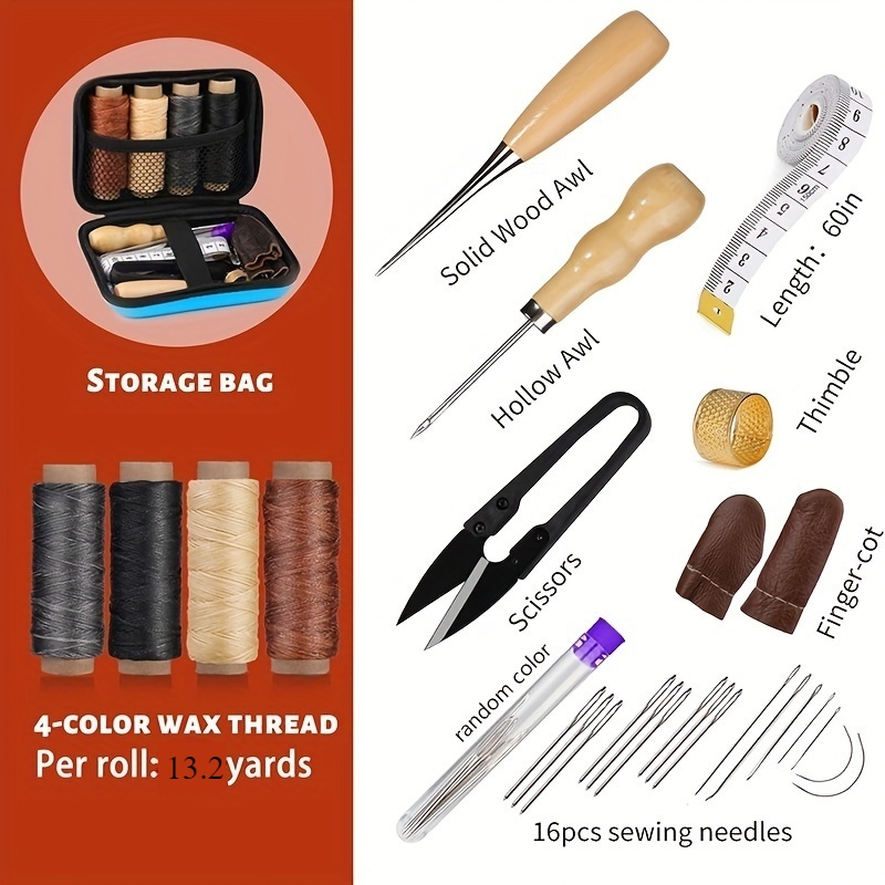 Kit per Cucire la Pelle, Kit p - Leatherwork Thread recensione e prezzo
