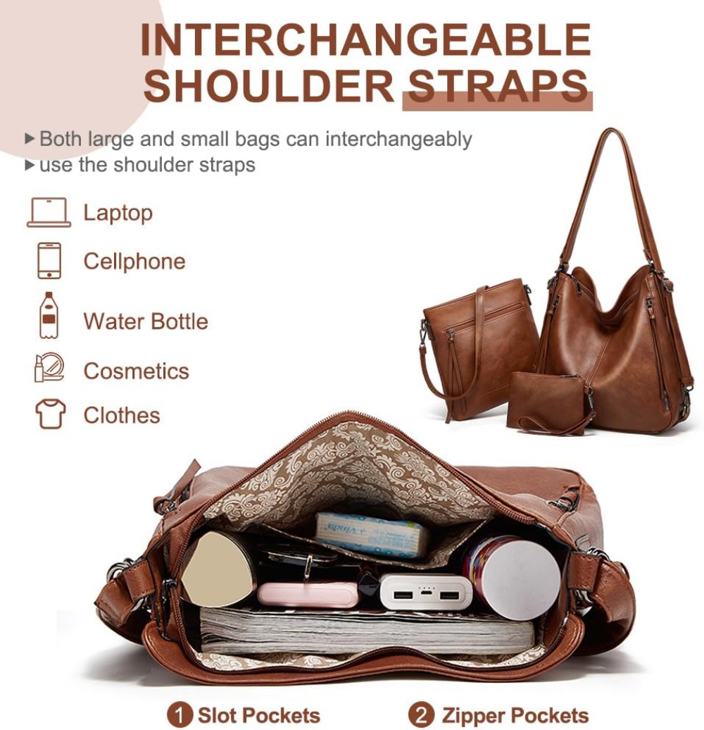 Borsa a Mano di Lusso per Donn - Leather Work Handbag recensione e prezzo