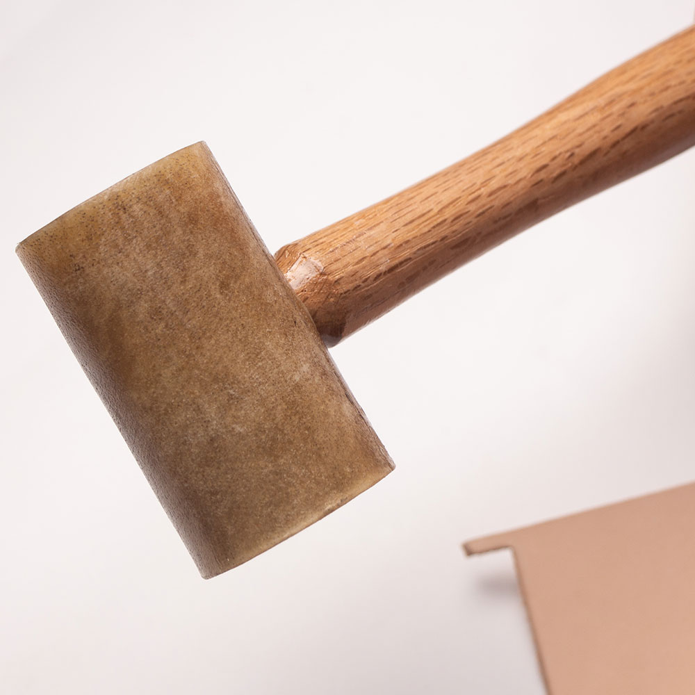 Martello in cuoio grezzo Junet - Mallet Rawhide Craft recensione e prezzo