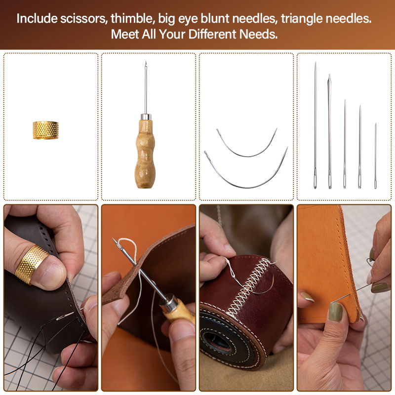 WUTA Kit di riparazione in pel - Leatherwork Thread recensione e prezzo