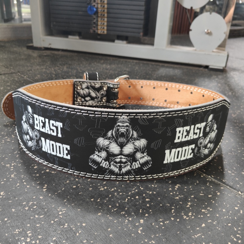 Cintura per sollevamento pesi  - Leather Workout Belt recensione e prezzo