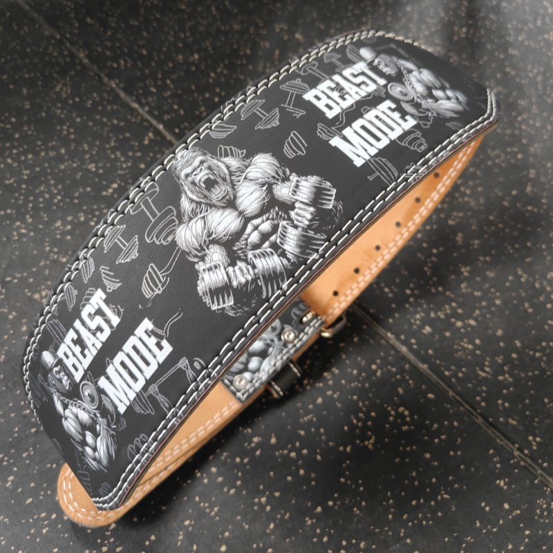 Cintura per sollevamento pesi  - Leather Workout Belt recensione e prezzo