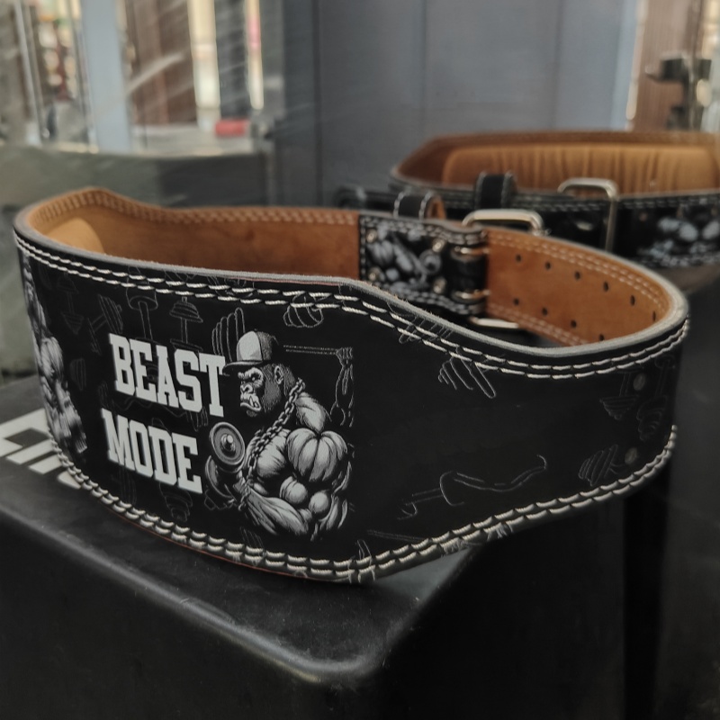 Cintura per sollevamento pesi  - Leather Workout Belt recensione e prezzo