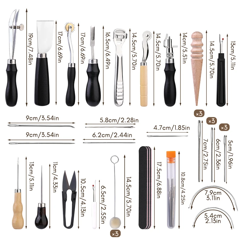 KRABALL Kit di strumenti profe - Leatherwork Thread recensione e prezzo